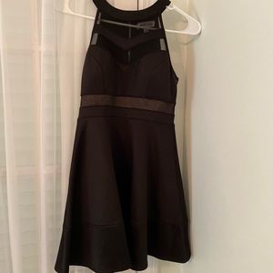 Fun black mini dress!